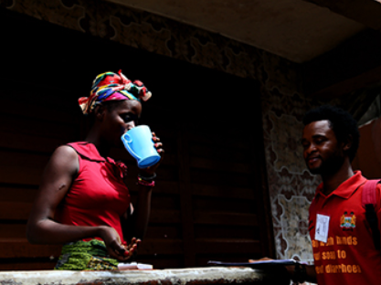 visite des malades à l'hôpital